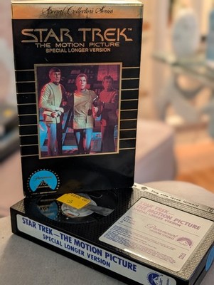 VTG Star Trek The Motion Picture Special Longer Version 1980 Betamax Tape