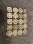 Silver Half Dollars 1961 -1964 Lot of 20 Coins Circulated 50C