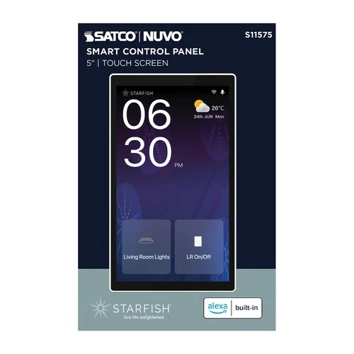 Nuvo Lighting S11575 Starfish 5" In-Wall Control Panel - Picture 4 of 5