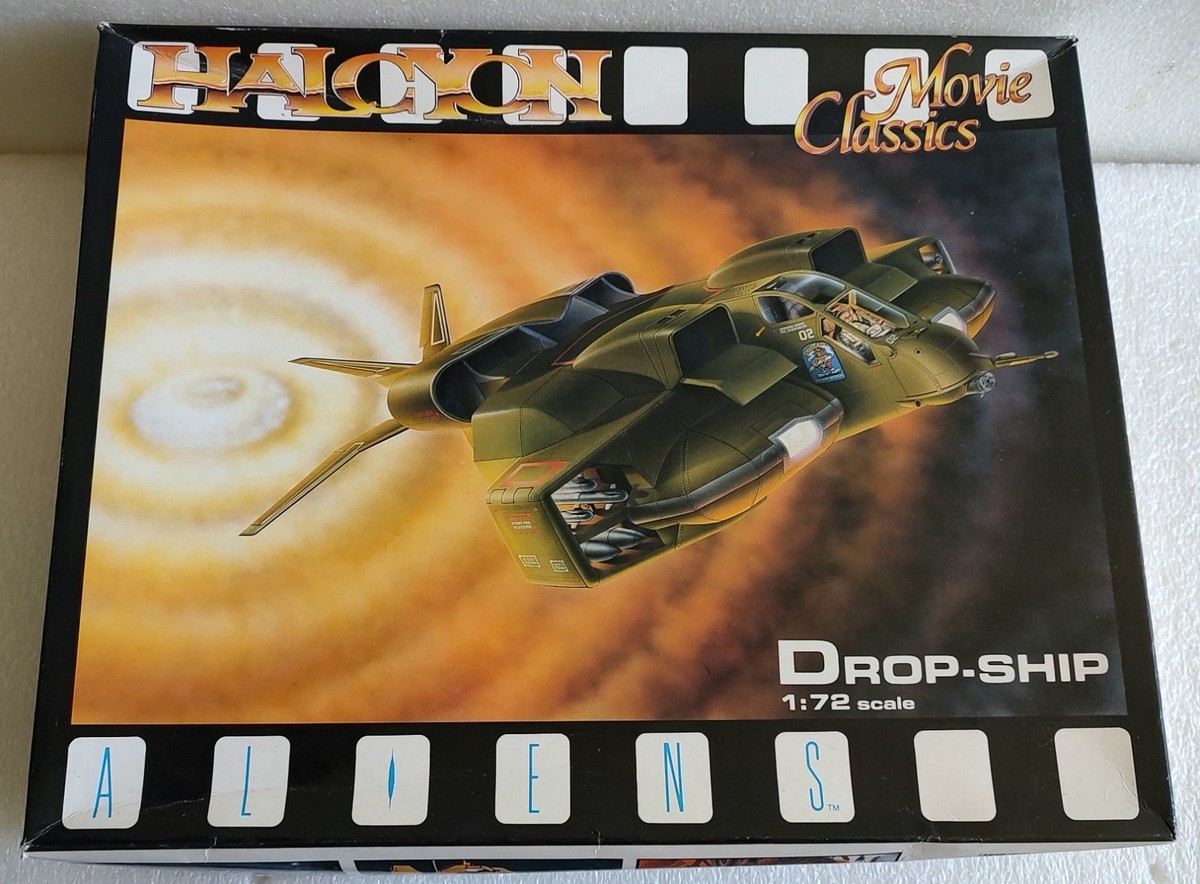 Aliens Drop Ship 1/72 Scale Model Kit Halcyon Movie Classics HAL02