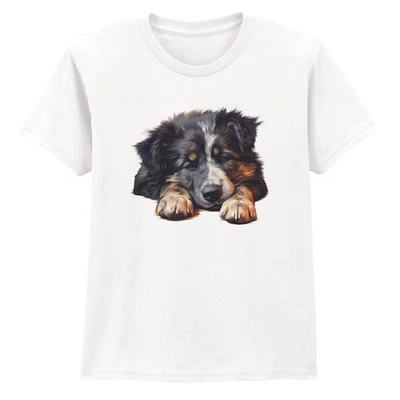 T-shirt unisexe animal de compagnie pour enfants animaux animaux chiots... - Photo 1/4