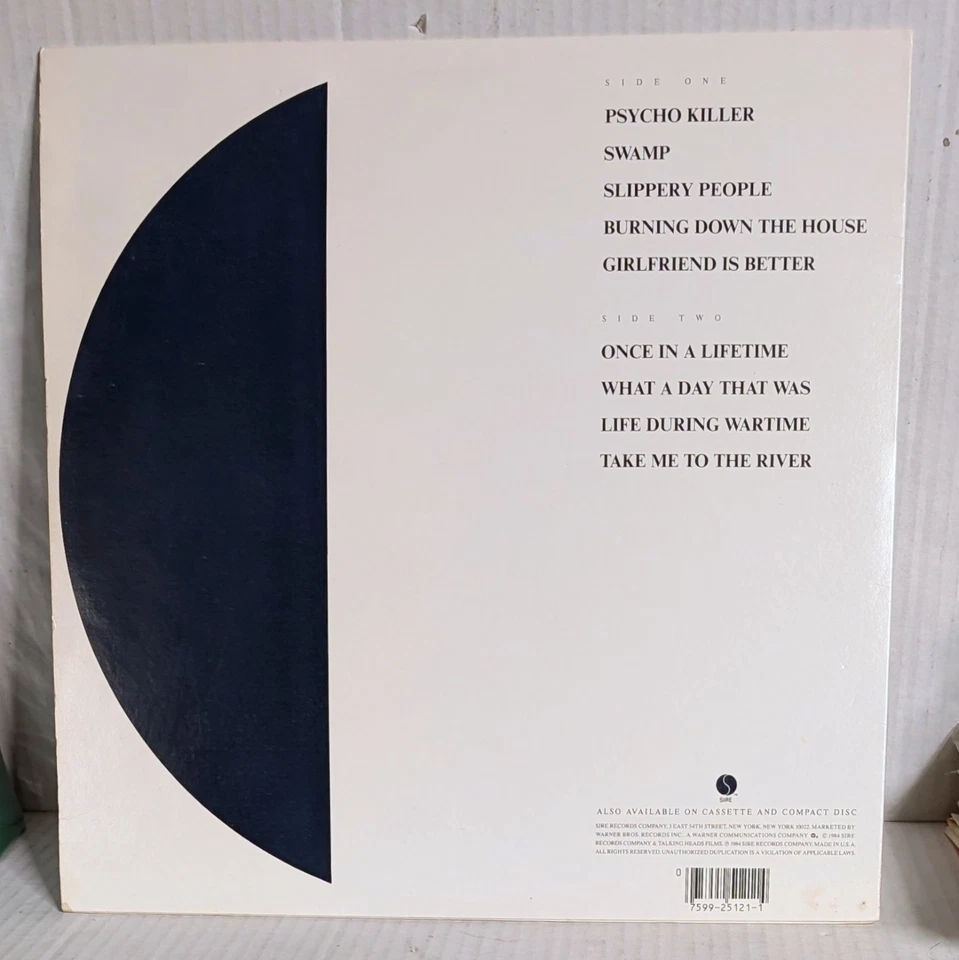 Talking Heads STOP MAKING SENSE Live Album Record Demme Movie Photo Book 1-25121 - Image 3 of 4