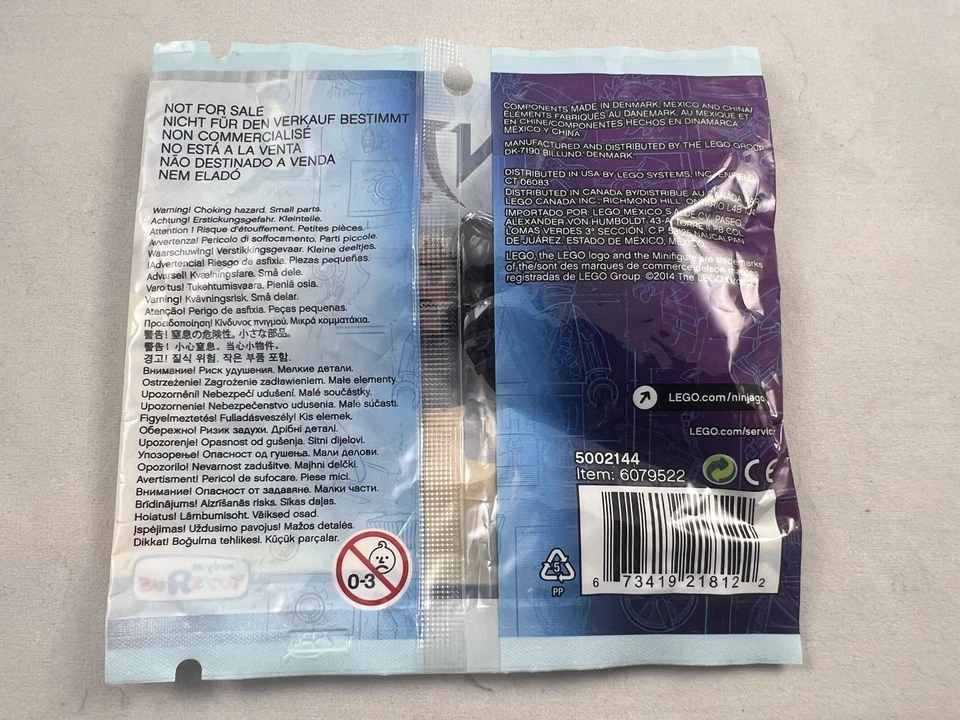 Запечатанный LEGO Ninjago 5002144 Dareth vs. Nindroid Baggie - Изображение 2 из 2