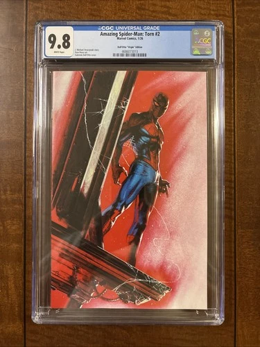Amazing Spider-Man: Torn 2 CGC 9.8 Gabriele Dell’Otto Virgin Variant 1:50 2026
