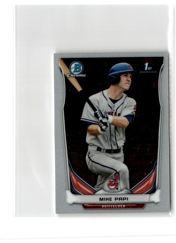 2014 Bowman Draft Picks & Prospects Chrome Mike Papi #CDP36 Cleveland Indians - 第 1/2 張圖片