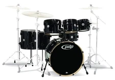 PDP By DW 7-Piece Concept Maple Shell Pack with Chrome Hardware Pearlescent...