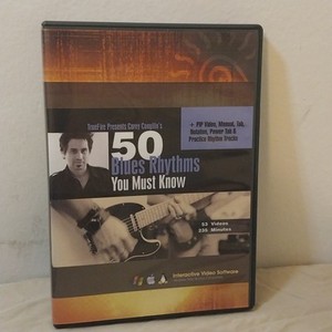 2013 Truefire Corey Congilio's 50 Blues Rhythms You Must Know Learning Data-DVD