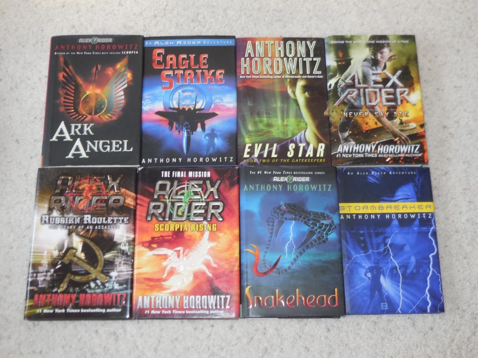 ANTHONY HOROWITZ 8 HC/DJ ALEX RIDER SERIES & GATEKEEPERS - Image 1 of 1
