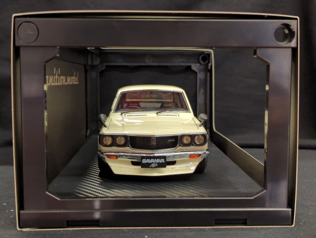 ignition.model SAVANNA S124A ホワイト Mazda Savanna (S124A