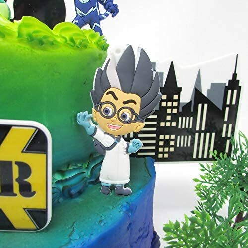 PJ Masks Geburtstag Tortenaufleger Set mit PJ Masks Figuren - Bild 6 von 7