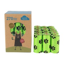 270-540 Counts Green Scented Dog Poop Pet Waste Bags Strong Leakproof 18-36Rolls
