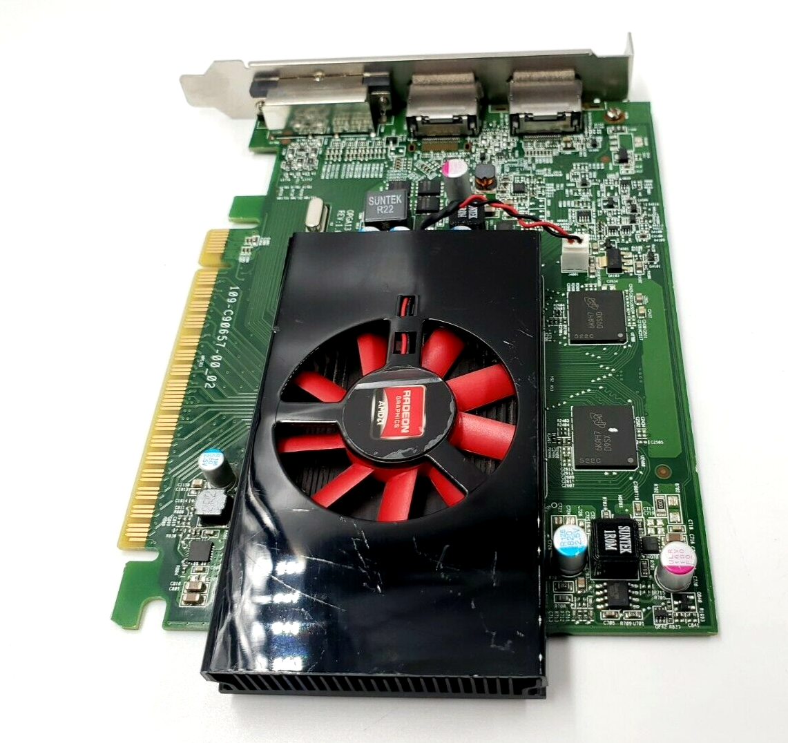 Genuine AMD RADEON R7 450 4GB GDDR5 PCI-E 2x Display Port DVI D P/N ...