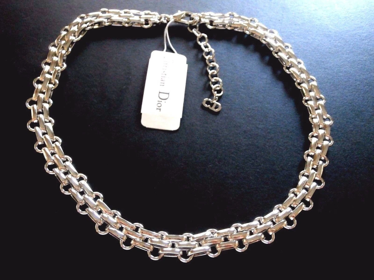 Dior top chain necklace