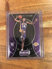 2016-17 Panini Threads Brandon Ingram Micro Etch Rookie NNRMT+ Pelicans