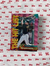 2022 Donruss Baseball Bryan Reynolds The Hit List THL-4 Pink Fireworks Pirates