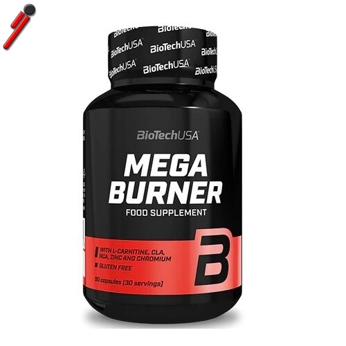 Biotech Usa, Mega Burner, 90 cps con Garcinia Cambogia Carnitina