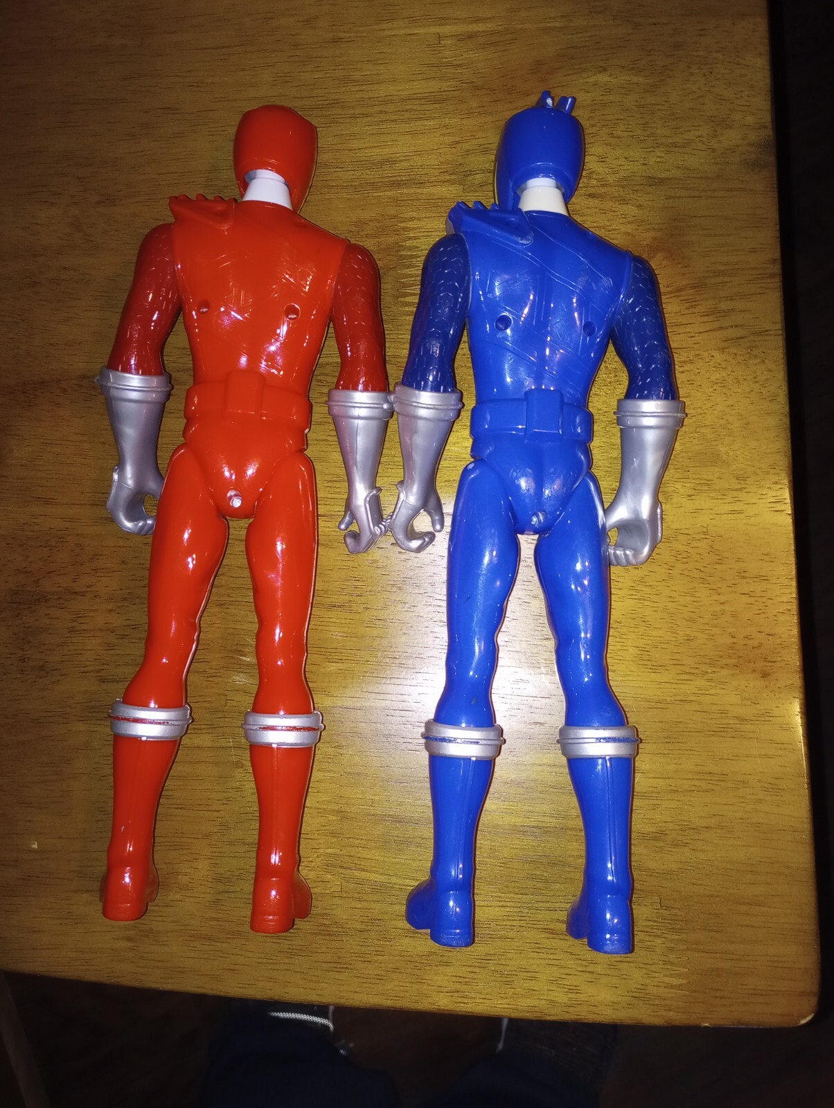 Power Rangers action figures 11" Red Blue