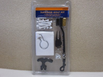 /New Superior Golf Kit By Champ - Accessory Package - Made In The USA