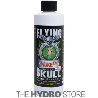 Flying Skull Nuke Em 8oz -Organic Insecticide Pesticide 8 oz ounce