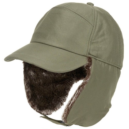 FOX Outdoor Gorro Sombrero Unisex Orejeras Talla Única Negro, Oliva - Imagen 2 de 10
