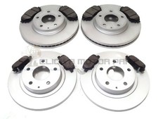 DISCHI E PASTIGLIE FRENO ANTERIORI E POSTERIORI PER MAZDA 6 2.0 2.2 2013-2017 (MANUALE H/BRAKE)