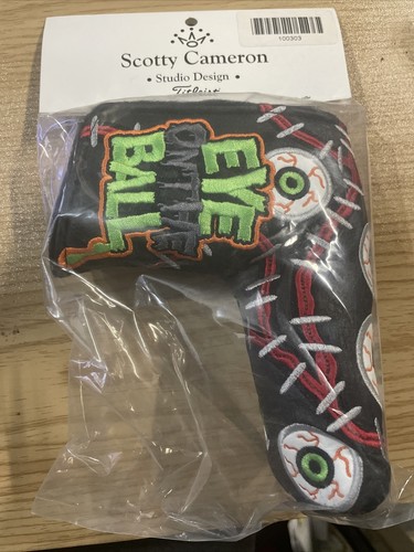 SCOTTY CAMERON 2013 HALLOWEEN EYE ON THE BALL HEADCOVER