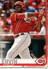#558 Phillip Ervin Cincinnati Reds 2019 Topps Series 2 Baseball Card