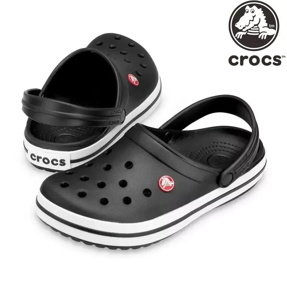 Unisex Crocs Sandalias de Playa Crocband Hombres Mujeres 12 Colores Adultos Talla UK