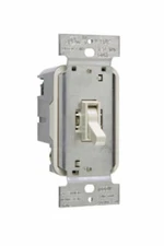 PASS & SEYMOUR  - TOGGLE DIMMER 1000W/3-WAY light almond 