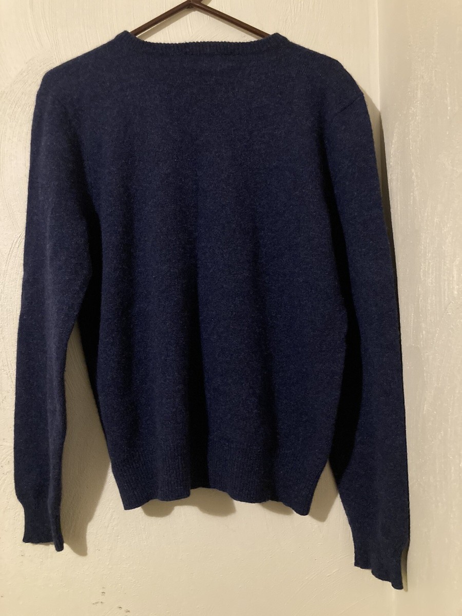 Vintage Polo Ralph Lauren 100% Lambs Wool V Neck Sweater