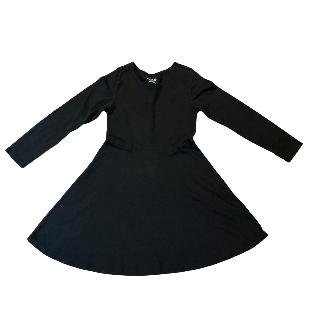 children's skater dress IROINNID Children's A-Line Dress Kids Girls' Long Sleeve Stretchy Solid  Color Skater Dress A Line Dresses for Spring Summer Elegant Outfits 4-14  Years