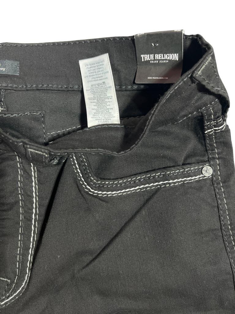AUTHENTIC TRUE RELIGION ROCCO RELAXED SKINNY JEANS.RRP £ 179. image 4