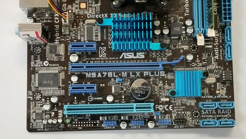 ASUS M5A78L-M AM3 GAMING MOTHERBOARD, AMD Phenom II 965 3.4GHz 4GB RAM CPU #MBD1 - Picture 6 of 7