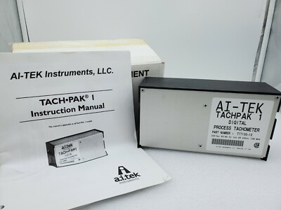 AI-TEK TACHPAK  T77130-12 1 Digital Process Tachometer 230VAC