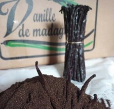 50g Bourbon Vanilla Powder Ground from Madagascar Fast Dispatch