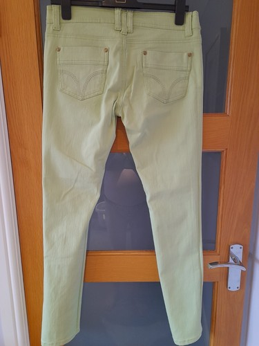 Ladies Pale Green Skinny Jeans, Size 12 - Picture 5 of 5