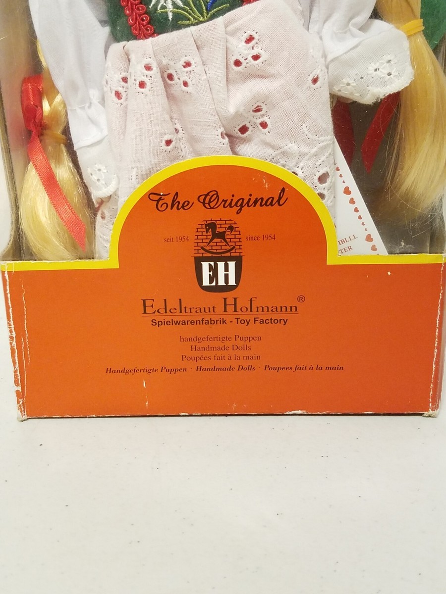 Edeltraut Hofmann The Original Porcelain Doll German Made (Green