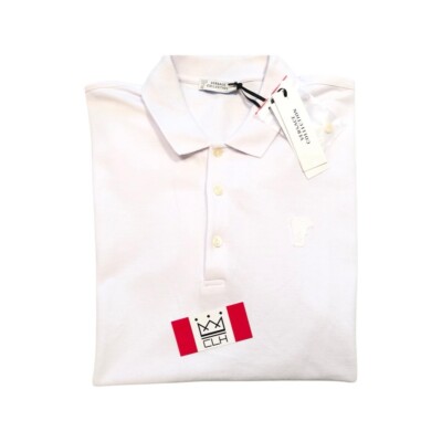 VERSACE COLLECTION MEDUSA LOGO POLO MENS SIZE S (SLIM FIT)