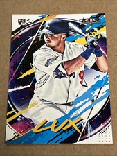 2020 GAVIN LUX Topps Fire #182 Rookie Baseball Card Los Angeles Dodgers. rookie card picture