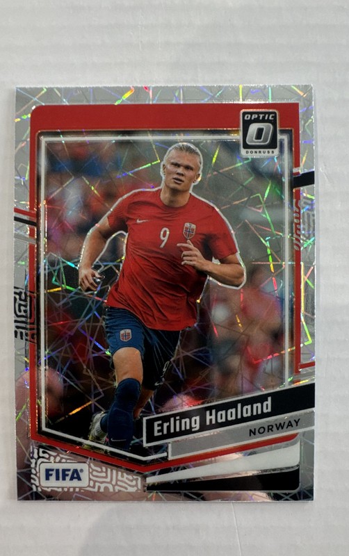2023-24 Panini Donruss Fifa - Optic Erling Haaland #41 Velocity Prizm