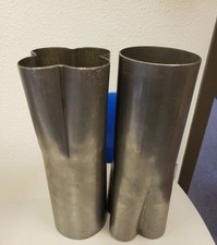 1 Pair 4-1 Formed Header Collectors 2 Primaries To 3.5 Outlet Mild Steel