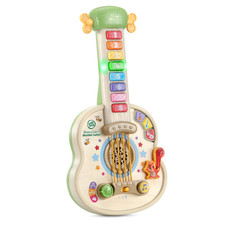 Strum  Count Wooden Guitar Plastic, Fsc-Certified Wood Baby and Toddler Toys