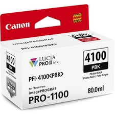 Canon PFI-4100 Photo Black Pigment Ink Tank for Pro 1100