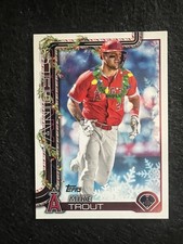 2025 Topps Holiday - Holiday Lights Variation Mike Trout #H50 Angels