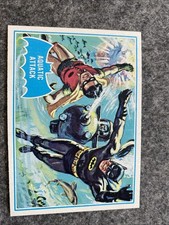 1966 Topps Batman B Series Blue Bat Trading Cards 9