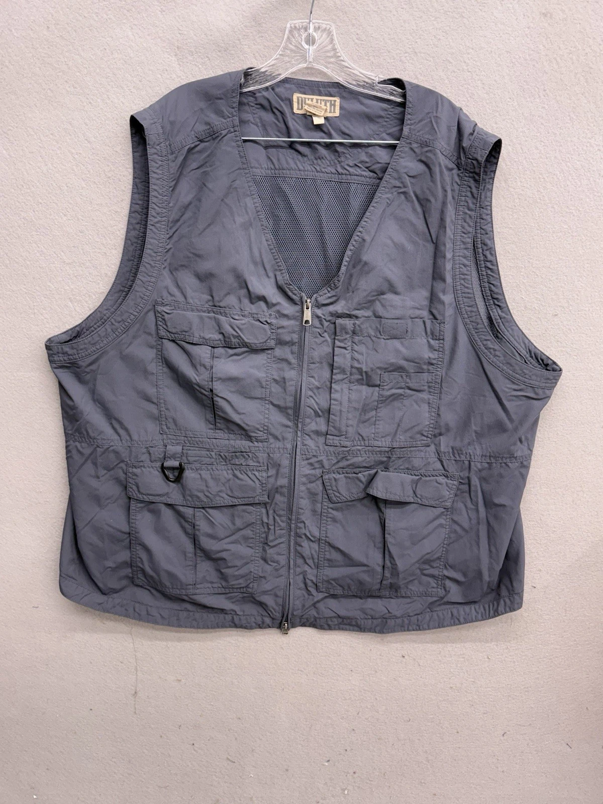 Duluth Trading Working Mans Vest Large Gray Utility Fishing Camping Size Large
Opens in a new window