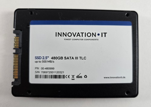 Innovation IT 480GB SSD  SATA III 2,5" Festplatte
