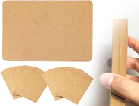 Kapsing 40 StüCk Postkarten Blanko Kraftpapier 300 G/M² FüR Visitenkarten Erstel