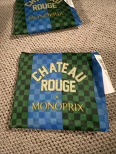 Monoprix Bag Paris Map Reusable  Grocery Shopping Tote France Market