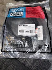 Tripp Lite Model P022-025 25 Ft. Power Extension Cord, NEMA 5-15P to NEMA 5-15R